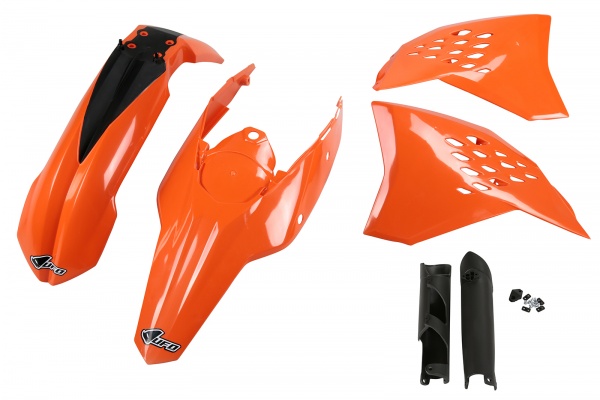 Full Plastic Kit OEM Color 09-10 for Ktm EXC 125 - EXC 200 - EXC 250 - EXC-F 250 - EXC 300 - EXC-F 350 - EXC-F 450 - EXC-F 5...